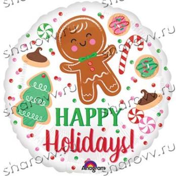 Круг HAPPY HOLIDAYS