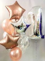 Сет розовое золото