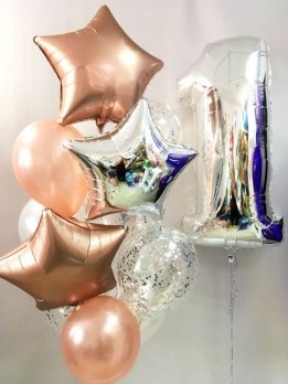 Сет розовое золото