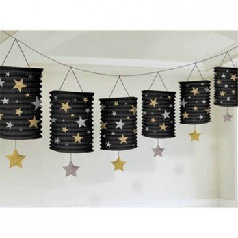 Гирлянда Фонарики Голливуд звёзды 3,6м