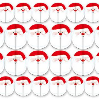 Гирлянда Дед Мороз 15х240см