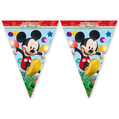 Гирлянда-вымпел Микки игривый 2,30м