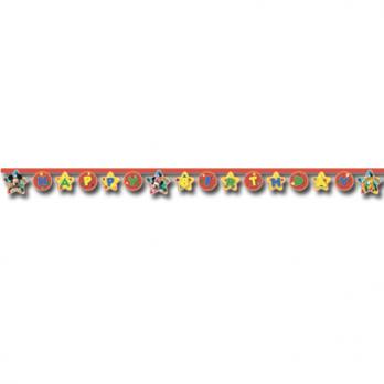 Гирлянда-буквы Микки игривый 2,2м
