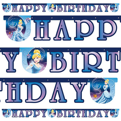 Гирлянда-буквы Золушка 2м