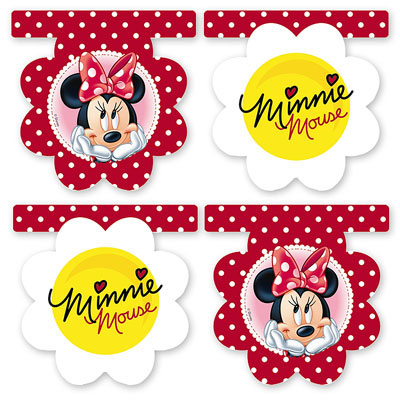 Гирлянда-вымпел Минни Ромашки 3м