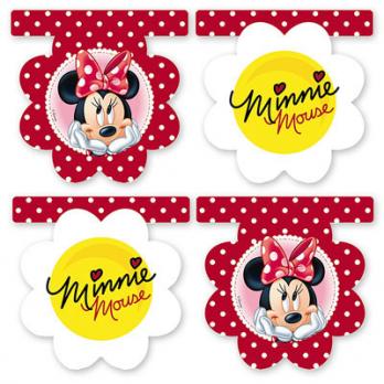 Гирлянда-вымпел Минни Ромашки 3м