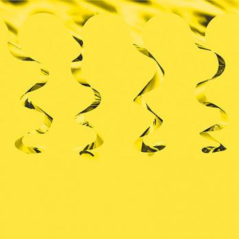 Гирлянда-зигзаг фольг золото 5,4мх38см