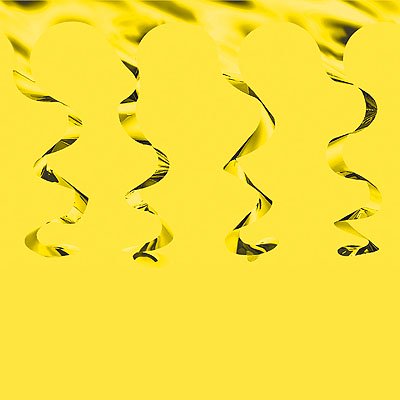 Гирлянда-зигзаг фольг золото 5,4мх38см