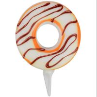 Свеча -цифра 0 Пончик 6 см