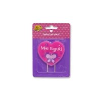 Свеча д/торта 1-й ДР Девочка