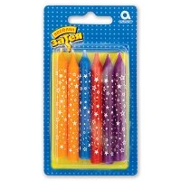 Свечи д/торта Звезды 8см 12шт.