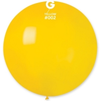 Шар большой 90см. желтый