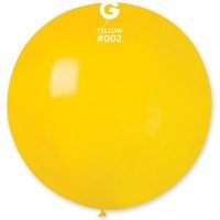 Шар большой 90см. желтый