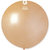 Шар большой 60см. Пастель Персик