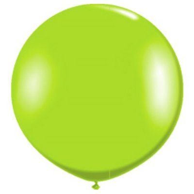 Шар большой 60см. Металлик Лайм