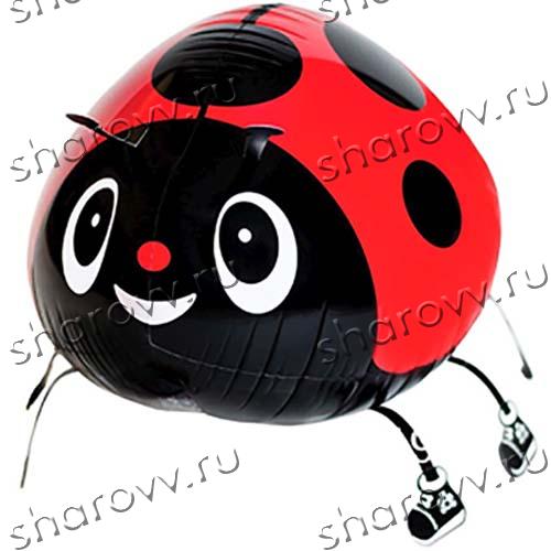 Фигура из шаров Божья коровка