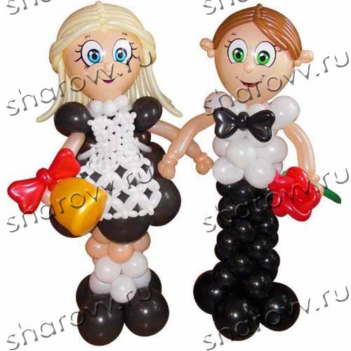 Фигура из шаров Выпускники