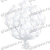 Шары латекс Розы Clear