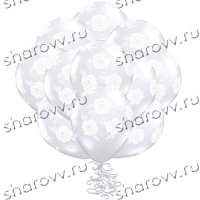Шары латекс Розы Clear