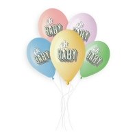 Шары латекс O BABY 3цв.