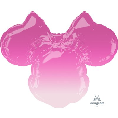 Шар фольга Минни Маус голова Омбре