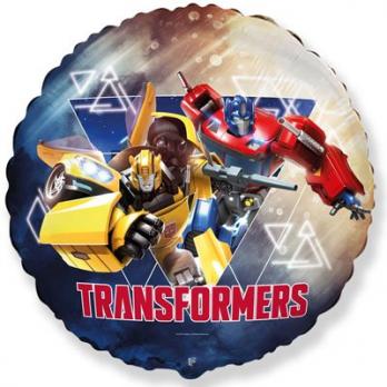 Шар круг фольга Трансформеры