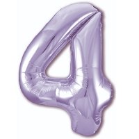 Цифра 4 Сиреневый
