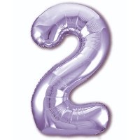 Цифра 2 Сиреневый