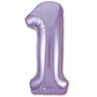 Цифра 1 Сиреневый