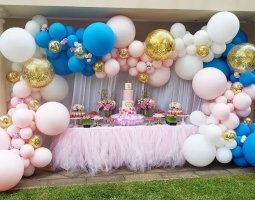 Фотозона из шаров Сладкий день