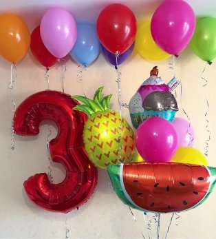 Сет из шариков Сочный ДР