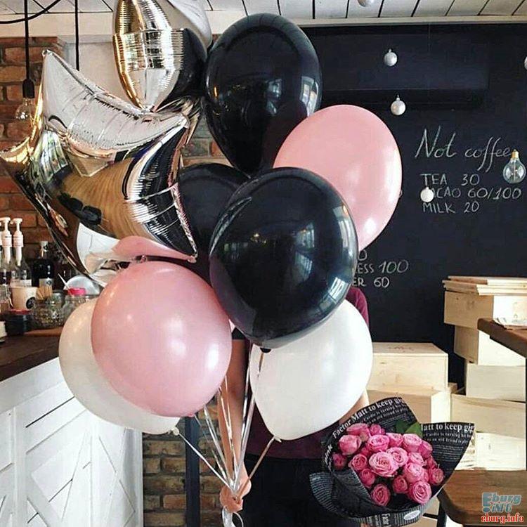 Букет из шариков Яркий комплимент