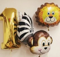 Сет из шариков Яркие зверята