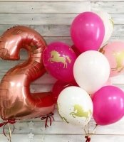 Сет из шаров Единороги