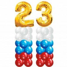 Украшение из воздушных шариков - стойки 23 Украшение из воздушных шариков - стойки 23