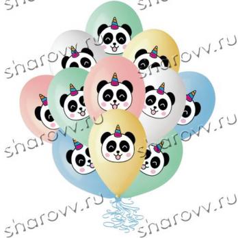 Шарики Панда Единорог