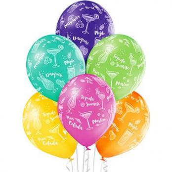 Шары латекс Коктейли