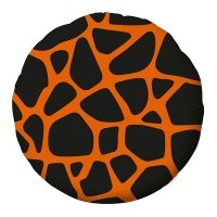 Шар круг фольга Узор Жираф