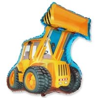 Шар фигура фольга Экскаватор