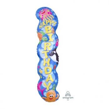 Шар фигура фольга НВ Морские друзья