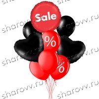 Букет из шариков LOVE SALE