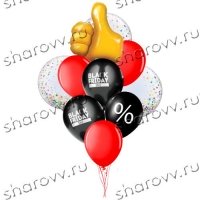 Букет из шаров BIG LIKE