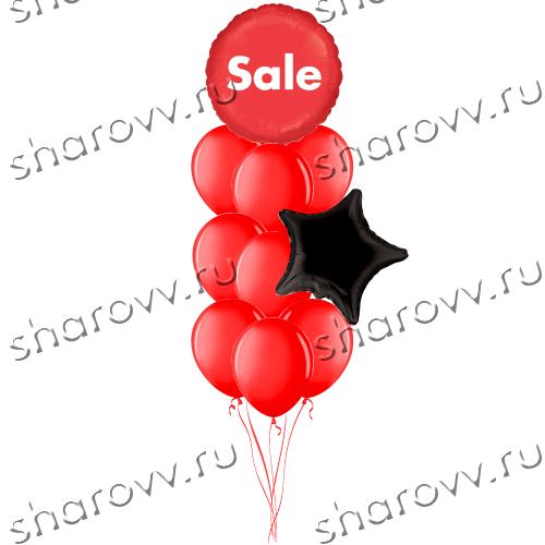 Фонтан из шаров Black & Red SALE