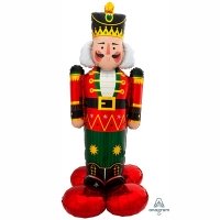 Шар фигура фольга НГ Щелкунчик