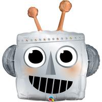 Шар фольгированный Робот голова