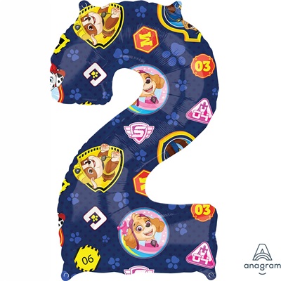 Цифра 2 Щенячий Патруль