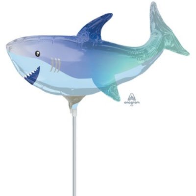 Шарик на палочке Акула