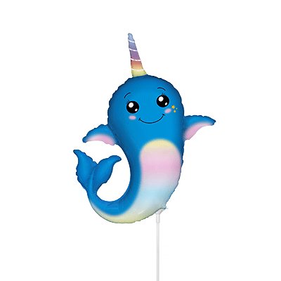 Шарик на палочке Нарвал