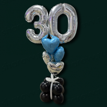 Букет "Юбилей серебро" Букет "Юбилей серебро"