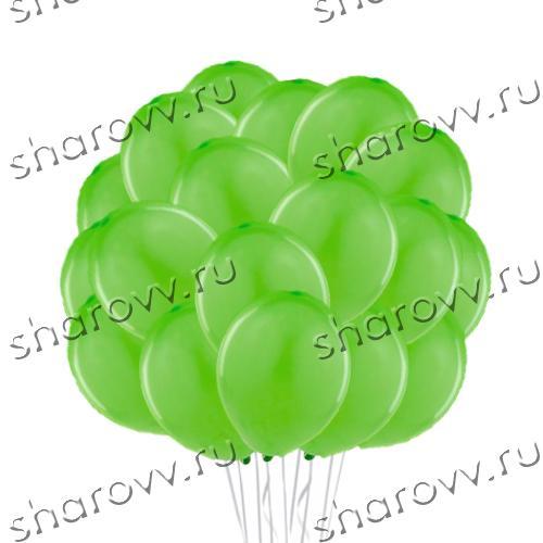 Шары латекс 35см. Лайм